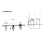 Смеситель для ванны Villeroy&Boch O.novo Start TVT10500100061
